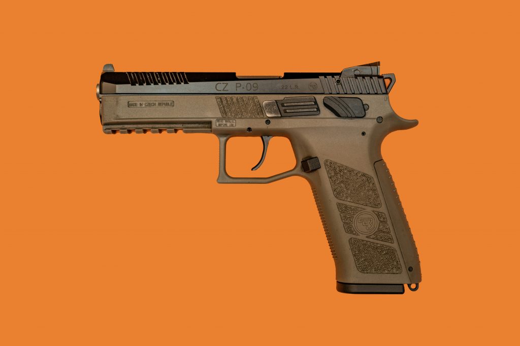 CZ P09, 22LR - Dobrodružství na střelnici